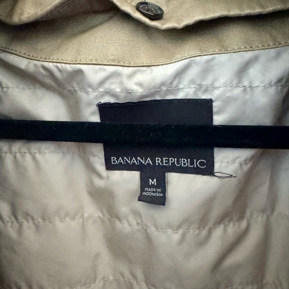 Banana Republic Tan Double-Breasted Trench Coat - Picture 5 of 5